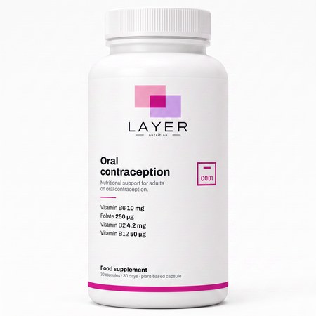 Layer Nutrition Contraception, the bottle